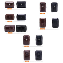 Load image into Gallery viewer, BULL CAPTAIN  Leather Multifunctional Waist Bag For Men, Brown-05, Brown-07, Brown-08, Brown-10, Brown-04, Brown-06, Brown-09, Black-05, Black-07, Black-08, Black-10, Black-04, Black-09