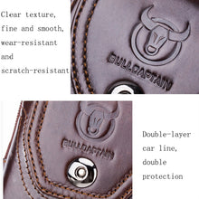 Load image into Gallery viewer, BULL CAPTAIN  Leather Multifunctional Waist Bag For Men, Brown-05, Brown-07, Brown-08, Brown-10, Brown-04, Brown-06, Brown-09, Black-05, Black-07, Black-08, Black-10, Black-04, Black-09