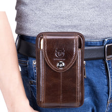 Load image into Gallery viewer, BULL CAPTAIN  Leather Multifunctional Waist Bag For Men, Brown-05, Brown-07, Brown-08, Brown-10, Brown-04, Brown-06, Brown-09, Black-05, Black-07, Black-08, Black-10, Black-04, Black-09