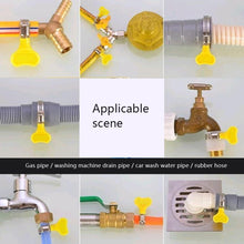 Load image into Gallery viewer, 50 PCS Plastic Handle Stainless Steel Throat Clamp Buckle Water Pipe Clamp, Plastic Pipe Clamp