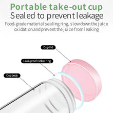 Load image into Gallery viewer, Household Fruit Juicer Portable Multi-Function Juice Cup, 400ml
