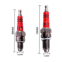 Load image into Gallery viewer, Motorcycle Spark Plug 125 150 Pedal Bend Beam Boost Car Universal, A7TC, A8TC