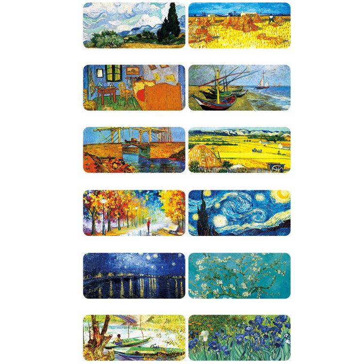 Am002 Large Oil Painting Desk Rubber Mouse Pad, 300x800x5mm Stitched Edges, 400x900x4mm Stitched Edges, 400x900x5mm Stitched Edges, 300x800x1.5mm No Stitched Edges, 300x800x3mm Stitched Edges