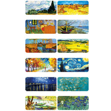 Load image into Gallery viewer, Am002 Large Oil Painting Desk Rubber Mouse Pad, 300x800x5mm Stitched Edges, 400x900x4mm Stitched Edges, 400x900x5mm Stitched Edges, 300x800x1.5mm No Stitched Edges, 300x800x3mm Stitched Edges