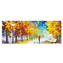Load image into Gallery viewer, Am002 Large Oil Painting Desk Rubber Mouse Pad, 300x800x4mm Stitched Edges, 400x900x1.5mm No Stitched Edges, 400x900x3mm Stitched Edges, 400x900x2mm Stitched Edges, 300x800x2mm Stitched Edges