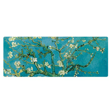 Load image into Gallery viewer, Am002 Large Oil Painting Desk Rubber Mouse Pad, 300x800x4mm Stitched Edges, 400x900x1.5mm No Stitched Edges, 400x900x3mm Stitched Edges, 400x900x2mm Stitched Edges, 300x800x2mm Stitched Edges