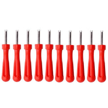 Load image into Gallery viewer, 10 PCS Car Tire Electric Vehicle Valve Cap Bicycle Valve Core Switch, Style:, Single Head Short, Single Head Long