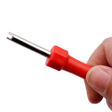 Load image into Gallery viewer, 10 PCS Car Tire Electric Vehicle Valve Cap Bicycle Valve Core Switch, Style:, Single Head Short, Single Head Long