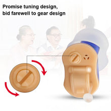 Load image into Gallery viewer, Battery Type Digital Noise Reduction Hearing Aid Elderly Sound Amplifier, Complexion Left Ear