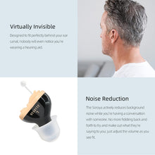 Load image into Gallery viewer, Battery Type Digital Noise Reduction Hearing Aid Elderly Sound Amplifier, Complexion Left Ear
