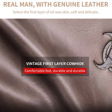 Load image into Gallery viewer, BULL CAPTAIN Anti-theft Brush Leather Wallet For Men, Blue, Black, Brown, Grey