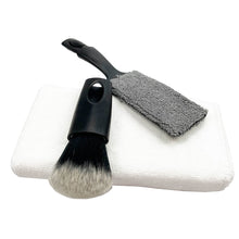 Load image into Gallery viewer, 3 PCS / Set Car Detail Slit Brush Tire Cleaning Brush, 3 PCS / Set