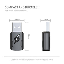 Load image into Gallery viewer, 5.0 Bluetooth Transmitter AUX Receiver USB Dual Output Computer Audio Adapter, M136