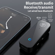 Load image into Gallery viewer, 2 In 1 Bluetooth Receiving Transmitter AUX Car Adapter TV Computer Audio Transmitter