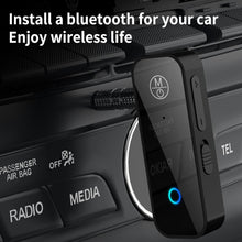Load image into Gallery viewer, 2 In 1 Bluetooth Receiving Transmitter AUX Car Adapter TV Computer Audio Transmitter