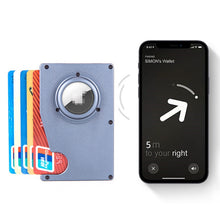 Load image into Gallery viewer, Tracker Card Holder Anti Loss RFID Wallet Card Holder for AirTag 2nd Gen / AirTag 1st Gen, Blue, Black, Grey, Silver