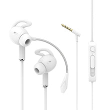 Load image into Gallery viewer, 3.5mm Interface Mobile Phone Wire Control Headphones, White, Red, Black