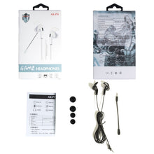 Load image into Gallery viewer, 3.5mm Interface Mobile Phone Wire Control Headphones, White, Red, Black