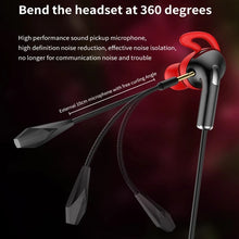 Load image into Gallery viewer, 3.5mm Interface Mobile Phone Wire Control Headphones, White, Red, Black
