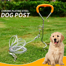Load image into Gallery viewer, Outdoor Pet Leash Stainless Steel Ground Nail Fixing Bolt, Specification：, Upgrade + Wire Rope, Classic + Wire Rope
