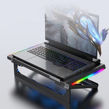 Load image into Gallery viewer, NUOXI Q9 RGB Lighting Effect Laptop Cooler