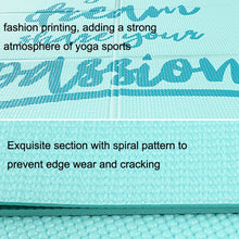 Load image into Gallery viewer, YM15C Portable Travel Thick Fold Yoga Pad Student Nnap Mat, Thickness: