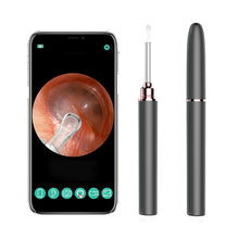 Load image into Gallery viewer, TES02 WIFI High-definition Intelligent Visual Ear Scoop, Dazzling Black, Silver White, Ink Green