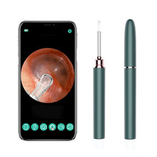 Load image into Gallery viewer, TES02 WIFI High-definition Intelligent Visual Ear Scoop, Dazzling Black, Silver White, Ink Green
