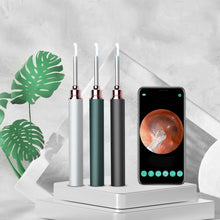 Load image into Gallery viewer, TES02 WIFI High-definition Intelligent Visual Ear Scoop, Dazzling Black, Silver White, Ink Green
