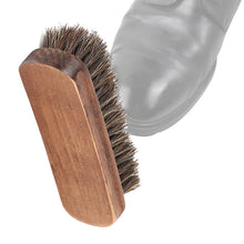 Load image into Gallery viewer, Horse Mane Shoes Brush Mahogany Brush Fur Shoes Cleaning And Dust Brush, Shoes Dust Brush