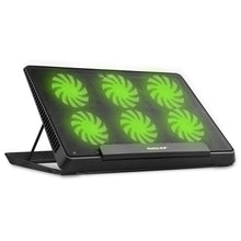Load image into Gallery viewer, NUOXI H8 Metal Mesh Laptop Cooling Base, H8 6-Fans