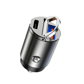 Car Fast Charge One Drag Two Cigarette Conversion Plugs, PD+PD, PD+QC