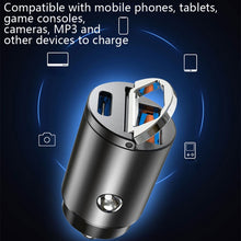 Load image into Gallery viewer, Car Fast Charge One Drag Two Cigarette Conversion Plugs, PD+PD, PD+QC