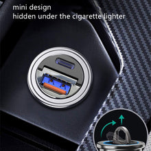 Load image into Gallery viewer, Car Fast Charge One Drag Two Cigarette Conversion Plugs, PD+PD, PD+QC