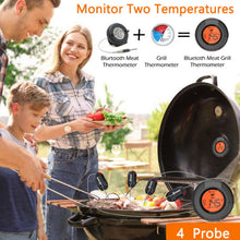 Load image into Gallery viewer, Kitchen Wireless Bluetooth Multifunction Oven Thermometer, Wireless Bluetooth Thermometer
