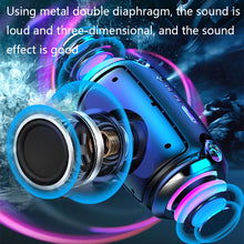Load image into Gallery viewer, S1 HIFI Stereo Sound Portable Bluetooth Speaker, Cool Black, Silver Gray, Deep Blue, Charm Red