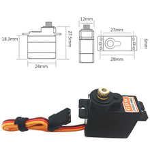 Load image into Gallery viewer, Model Aircraft 450 Swashplate GDW Steering Gear, DS031MG
