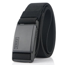 Load image into Gallery viewer, AWMN Metal Nylon Magnetic Buckle Fashion Casual Men Belt, Length: