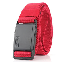Load image into Gallery viewer, AWMN Metal Nylon Magnetic Buckle Fashion Casual Men Belt, Length: