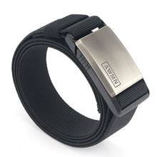 Load image into Gallery viewer, AWMN Metal Nylon Magnetic Buckle Fashion Casual Men Belt, Length: