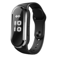 Load image into Gallery viewer, M21  Ultrasonic Mosquito Repellent Bracelet with Step Counter &amp; Clock &amp; Temperature Function, M21 (Black), M21 (White)