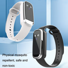 Load image into Gallery viewer, M70 Ultrasonic Mosquito Repellent Bracelet Outdoor Mosquito Repellent, M70 (Black), M70 (White)