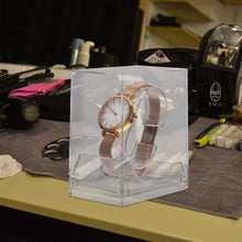 Load image into Gallery viewer, 5 PCS Transparent Rectangular Watch Display Box Pull-out Electronic Watch Box, 5 PCS Watch Box