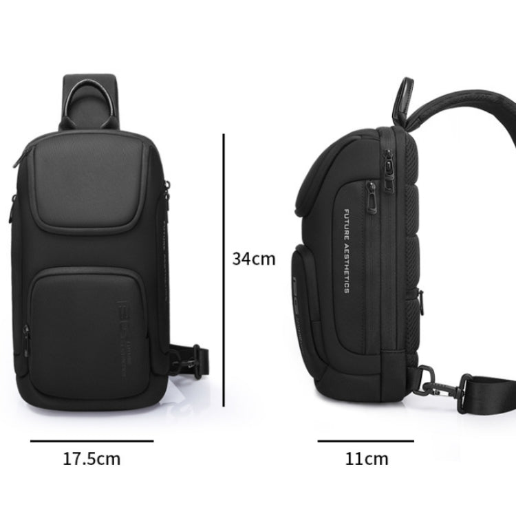 Bange Men Business Chest Bag Light Performance Crossbody Bag