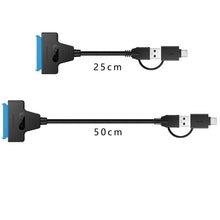 Load image into Gallery viewer, T10 USB3.1 To SATA Easy Drive Cable Hard Drive Adapter Cable