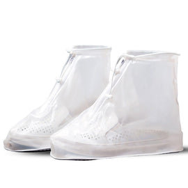 1 Pair Rainy Outdoor Anti-Skid Waterproof Shoe Cover Thickening Repetitive Use Shoe Cover, S, M, L, XL, XXL, XXXL