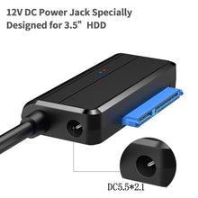 Load image into Gallery viewer, T04 USB3.0 To SATA Easy Drive Cable For 2.5/3.5 Inch Hard Drive Adapter Cable