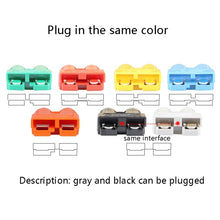 Load image into Gallery viewer, SHENG EN DI Connector Lithium Battery Charge And Discharge Electric Plug, SG 50A 600V Red, SG 50A 600V Black, SG 50A 600V Blue, SG 50A 600V Yellow, SG 50A 600V Orange, SG 50A 600V Green, SG 50A 600V Gray