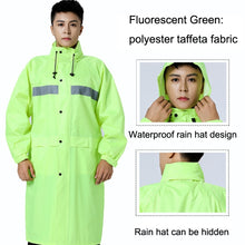 Load image into Gallery viewer, X18 Siamese Raincoat Outdoor Adult Reflective Riding Raincoat, XL, XXL, XXXL, XXXXL