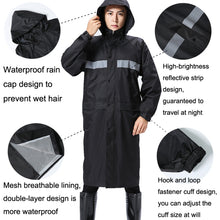 Load image into Gallery viewer, X18 Siamese Raincoat Outdoor Adult Reflective Riding Raincoat, XL, XXL, XXXL, XXXXL
